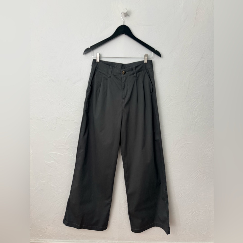 Pact Storm Boulevard Brushed Twill Wide Leg Trouser - Picture 1 of 4